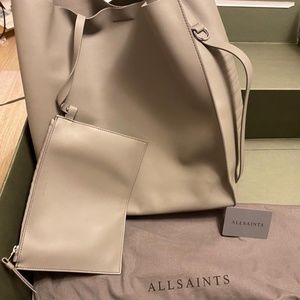 All Saints Leather Tote bag